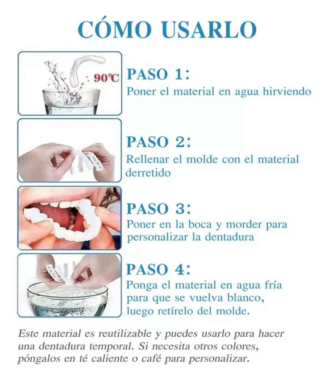 CARILLAS DENTALES SNAPON SMILE
